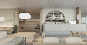2 restaurants servant le déjeuner, le dßner et le souper