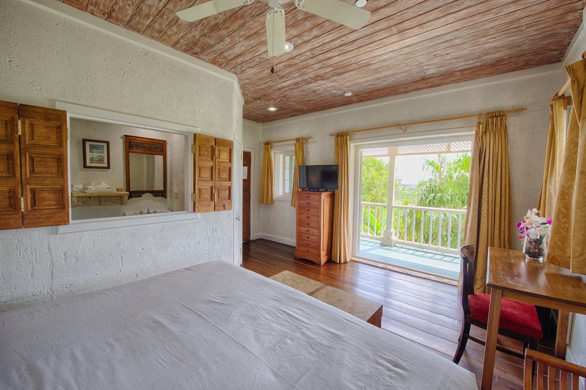 Deluxe Room, 1 King Bed, Garden View | 1 bedroom, minibar, desk, laptop workspace