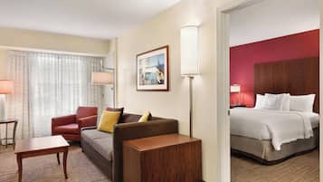 Premium bedding, pillow-top beds, in-room safe, desk