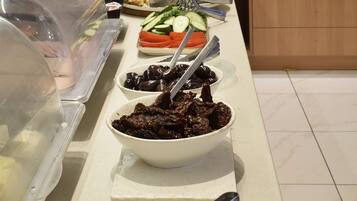 朝食ビュッフェ