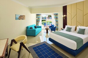 Deluxe Elegant Garden View | Minibar, in-room safe, blackout curtains, iron/ironing board - Dreams Beach Sharm el Sheikh (Sharm El Sheikh)