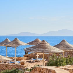 Private beach