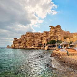 Private beach