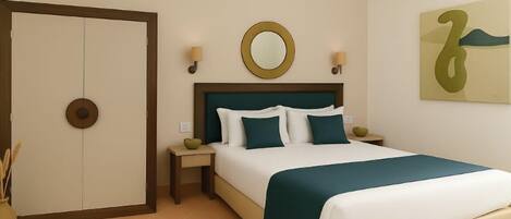 Dependance | Minibar, in-room safe, desk, blackout drapes