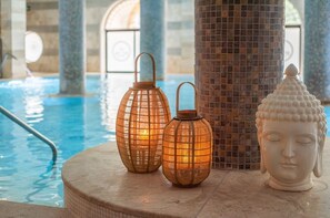 Behandlungsräume für Paare, Sauna, Whirlpool, Körperbehandlungen