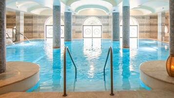 Couples treatment room(s), sauna, hot tub, body treatments, aromatherapy