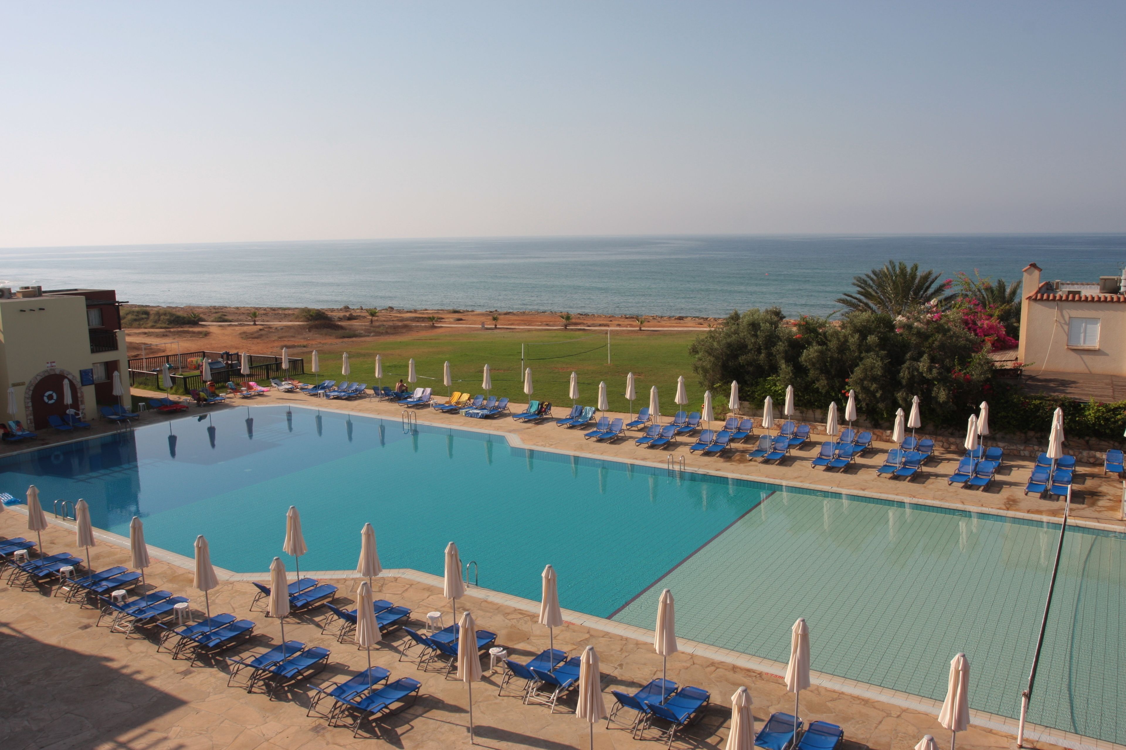 Indoor pool, 2 outdoor pools, pool umbrellas, sun loungers