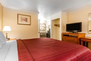 Standard Room, 1 King Bed, Non Smoking | Iron/ironing board, free WiFi, bed sheets, alarm clocks
