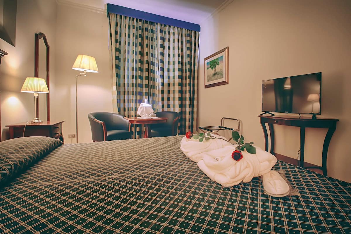 Minibar, in-room safe, desk, iron/ironing board