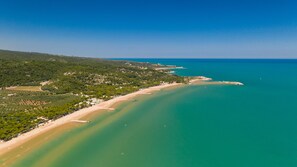 Aerial view - Spiaggia Lunga Camping (Vieste)