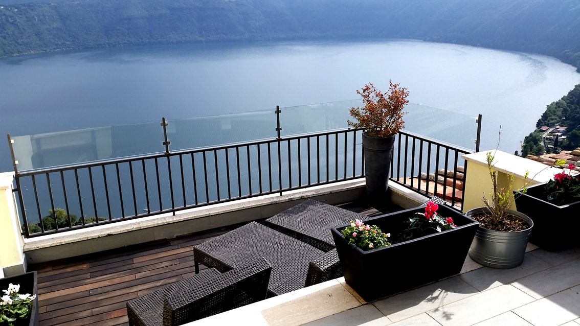 Terrasse sur le toit