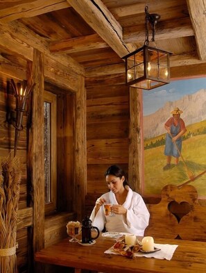 Restauration dans la chambre