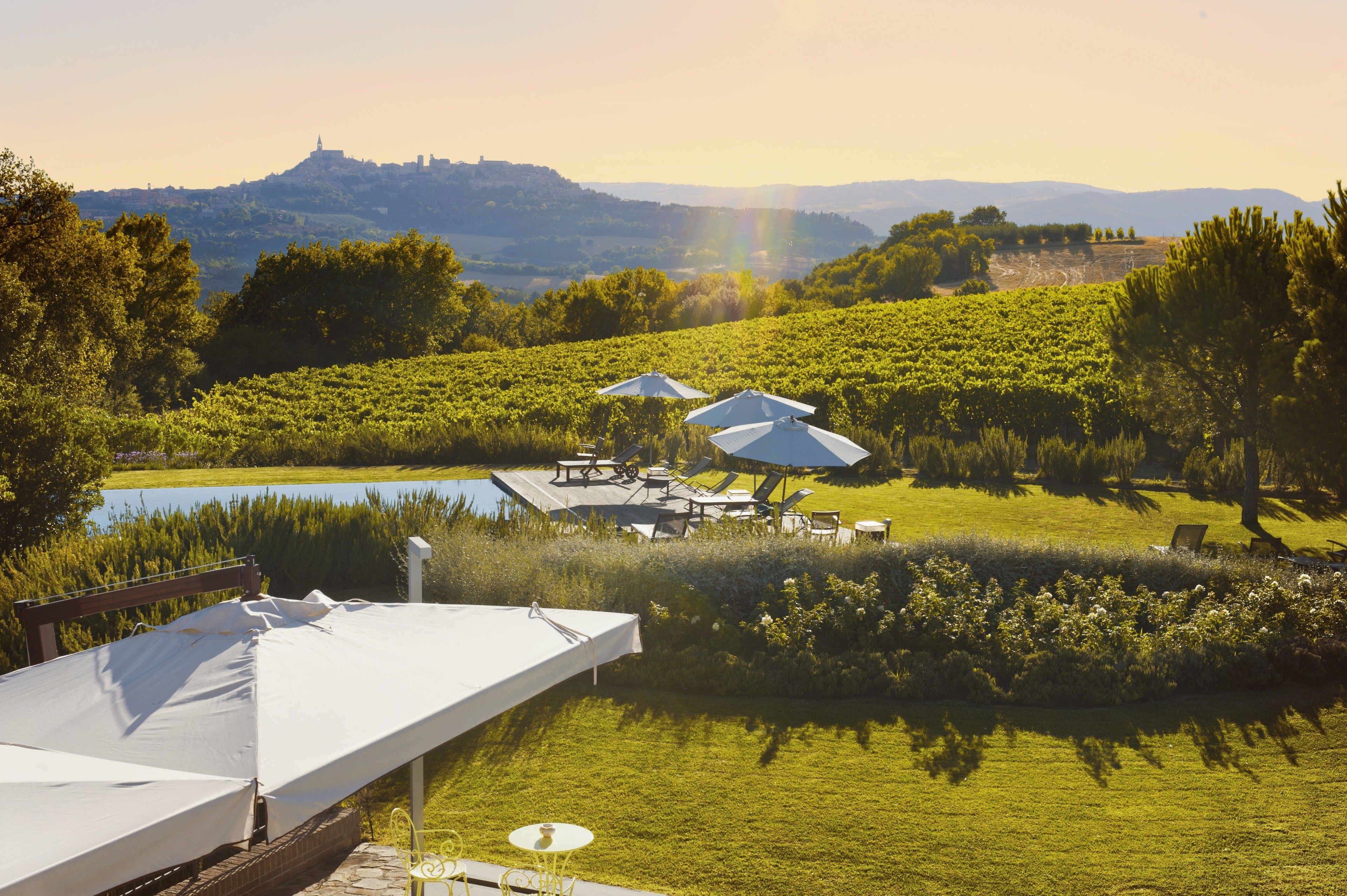 Vista dalla struttura