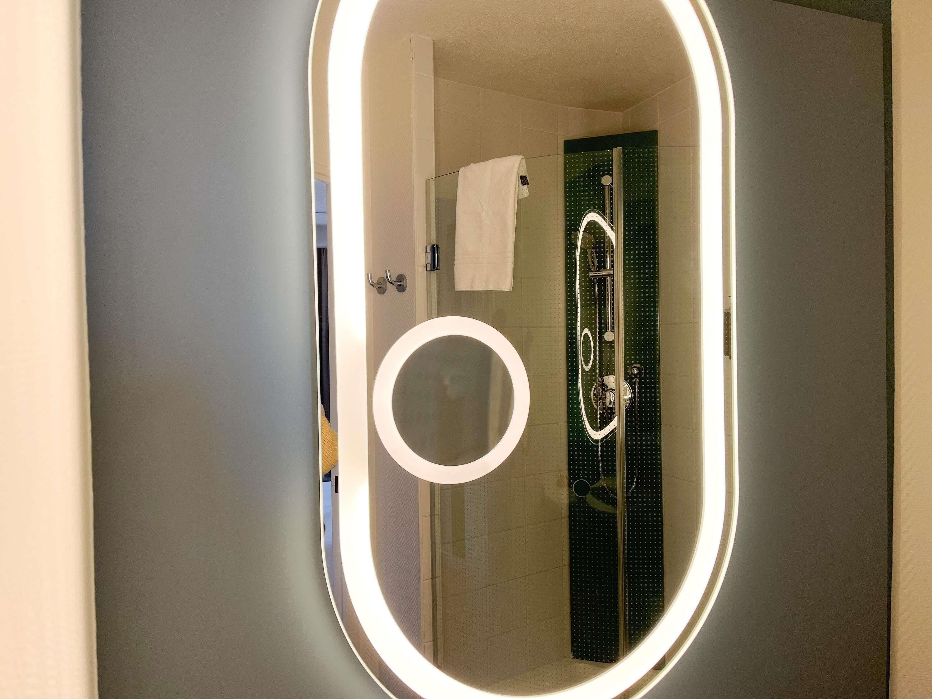 premium bedding, desk, blackout curtains, soundproofing