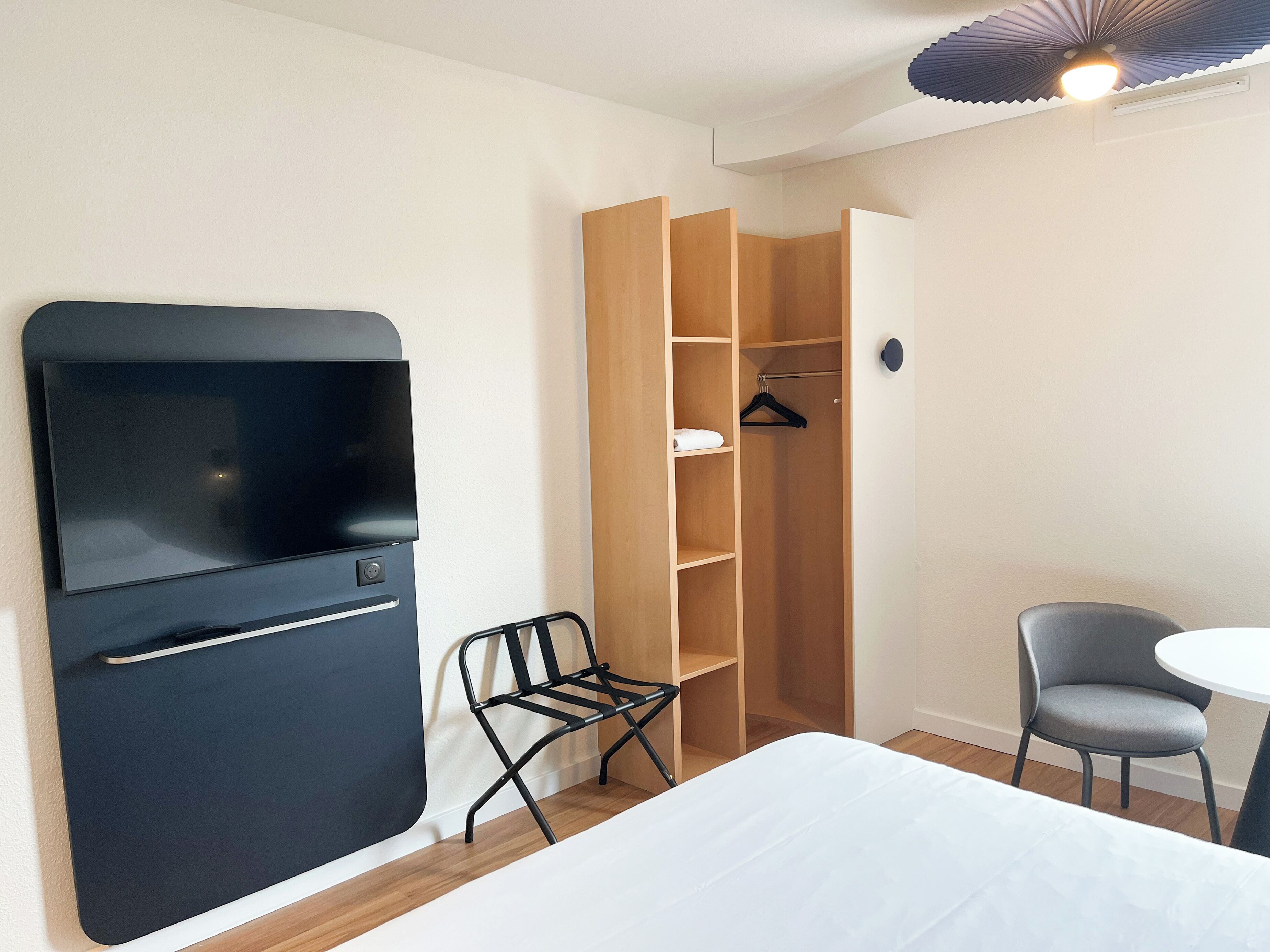 standard double room | premium bedding, desk, blackout curtains, soundproofing