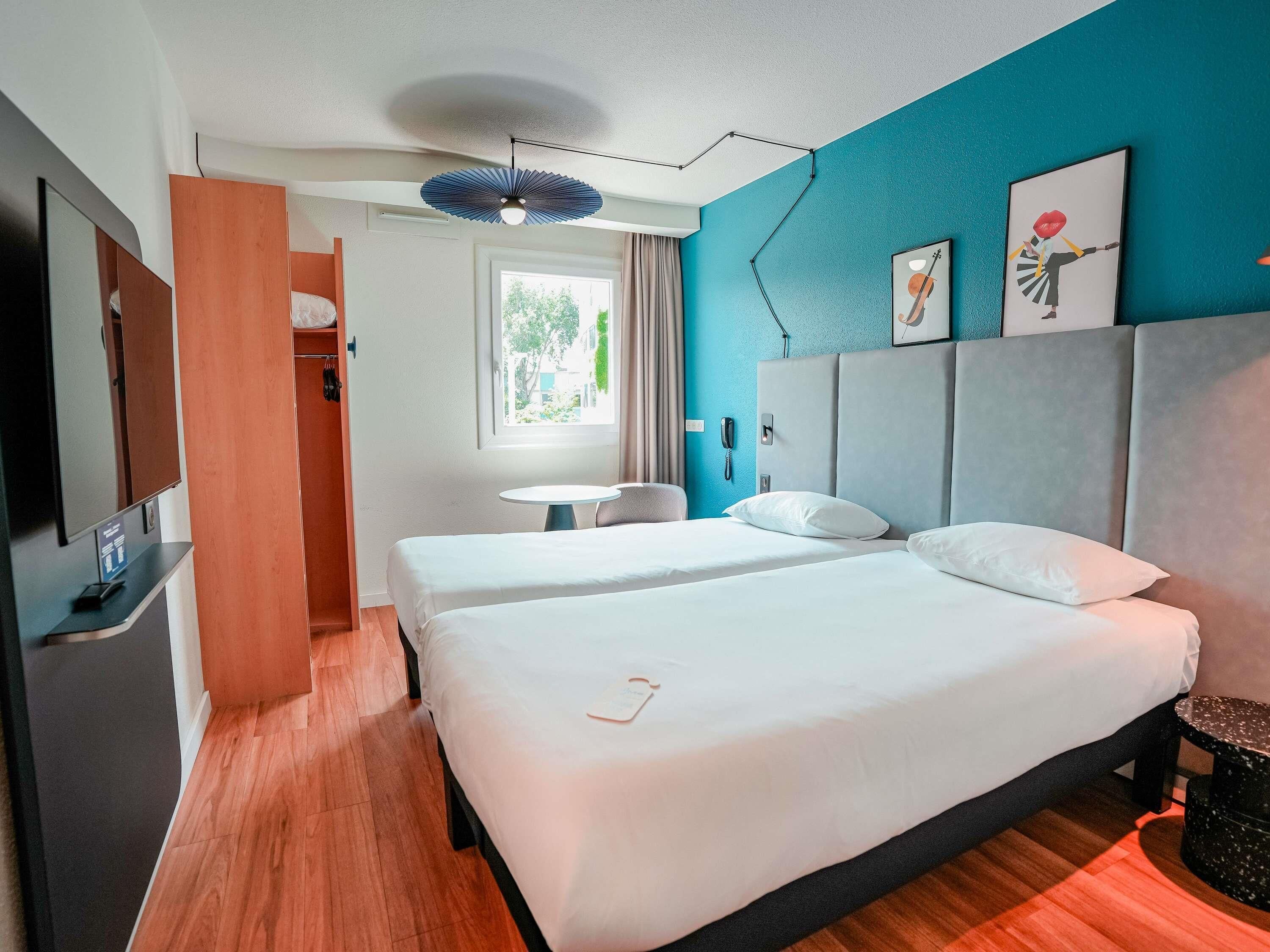 Standard Twin Room | Premium bedding, desk, blackout curtains, soundproofing