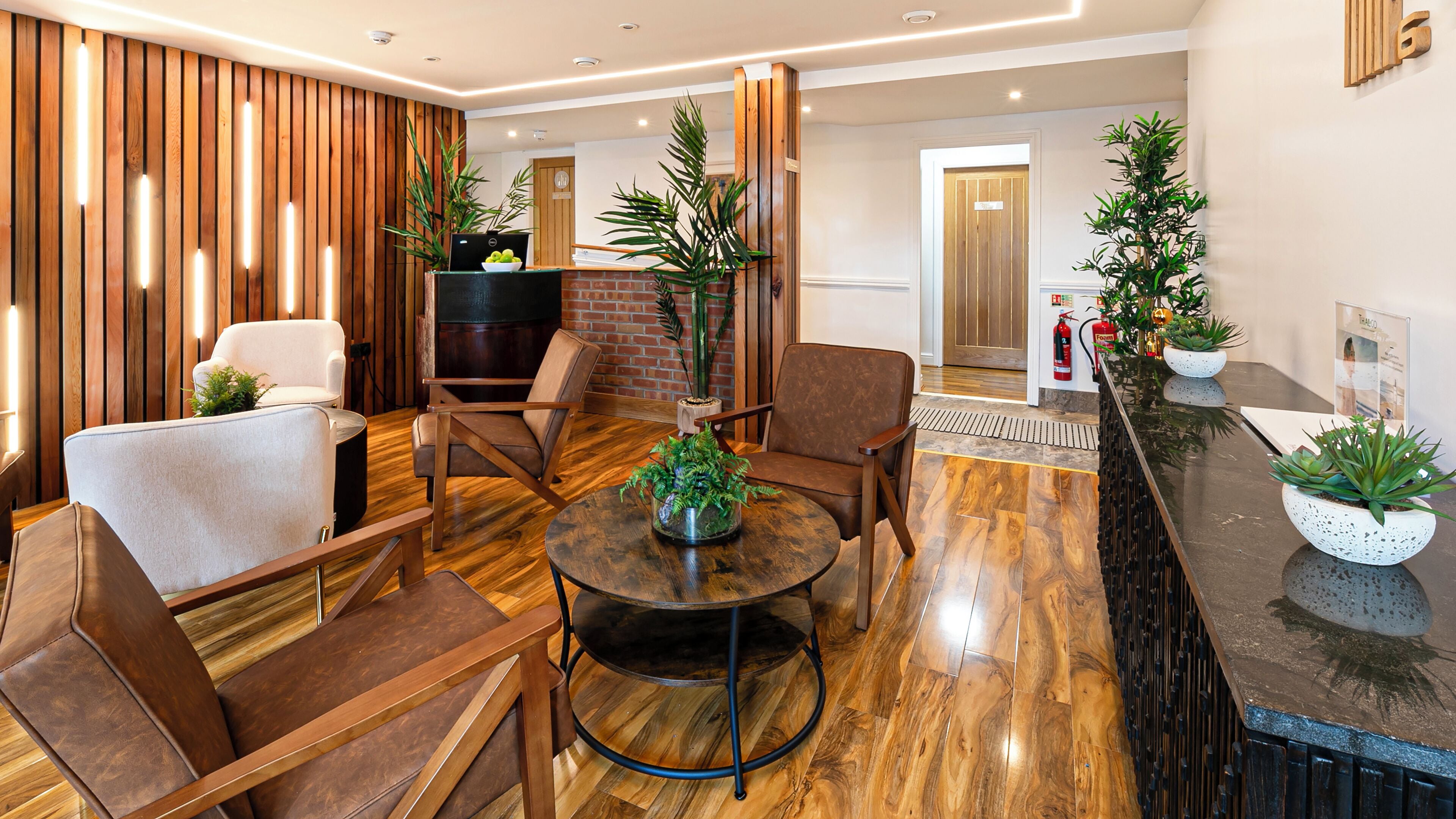 body treatments, hot stone massages, facials, 2 treatment rooms