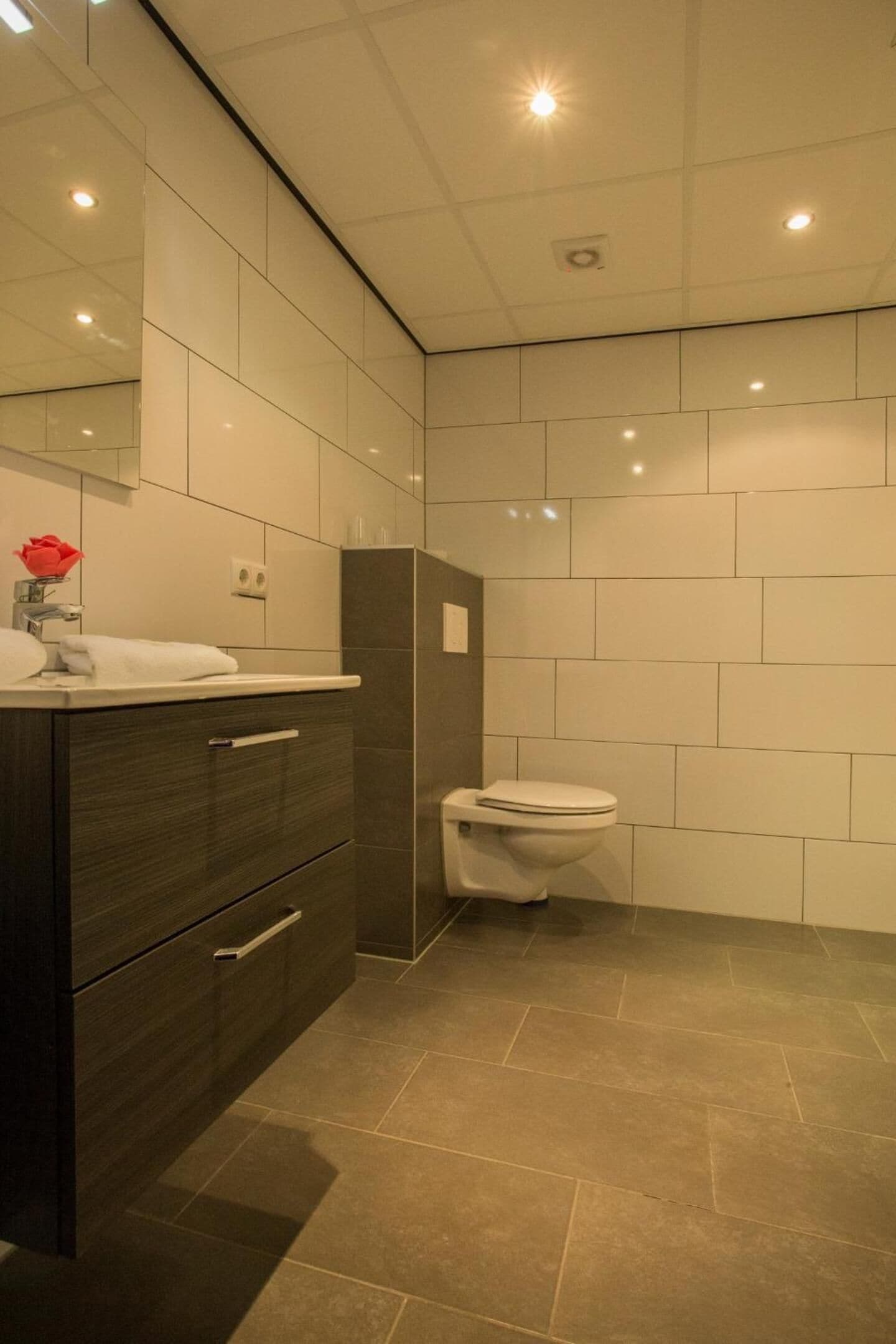 free toiletries, towels