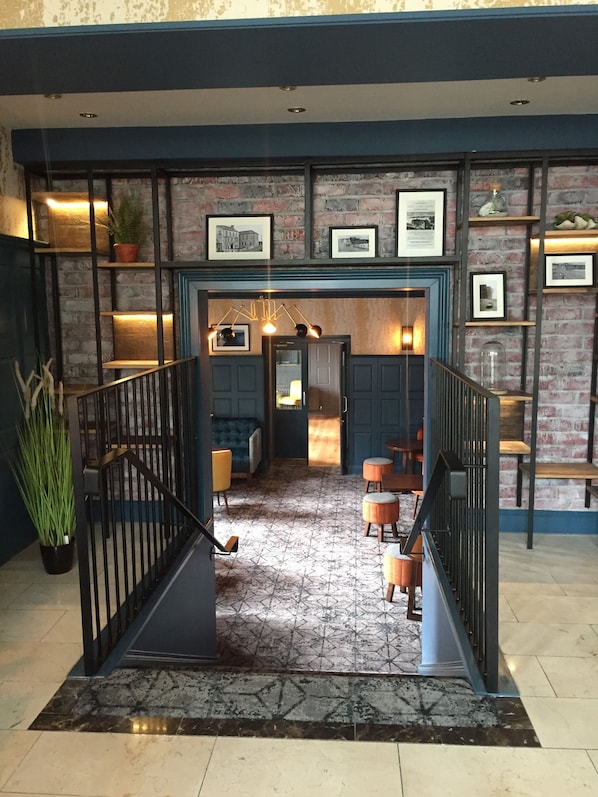 Sala de estar en el lobby