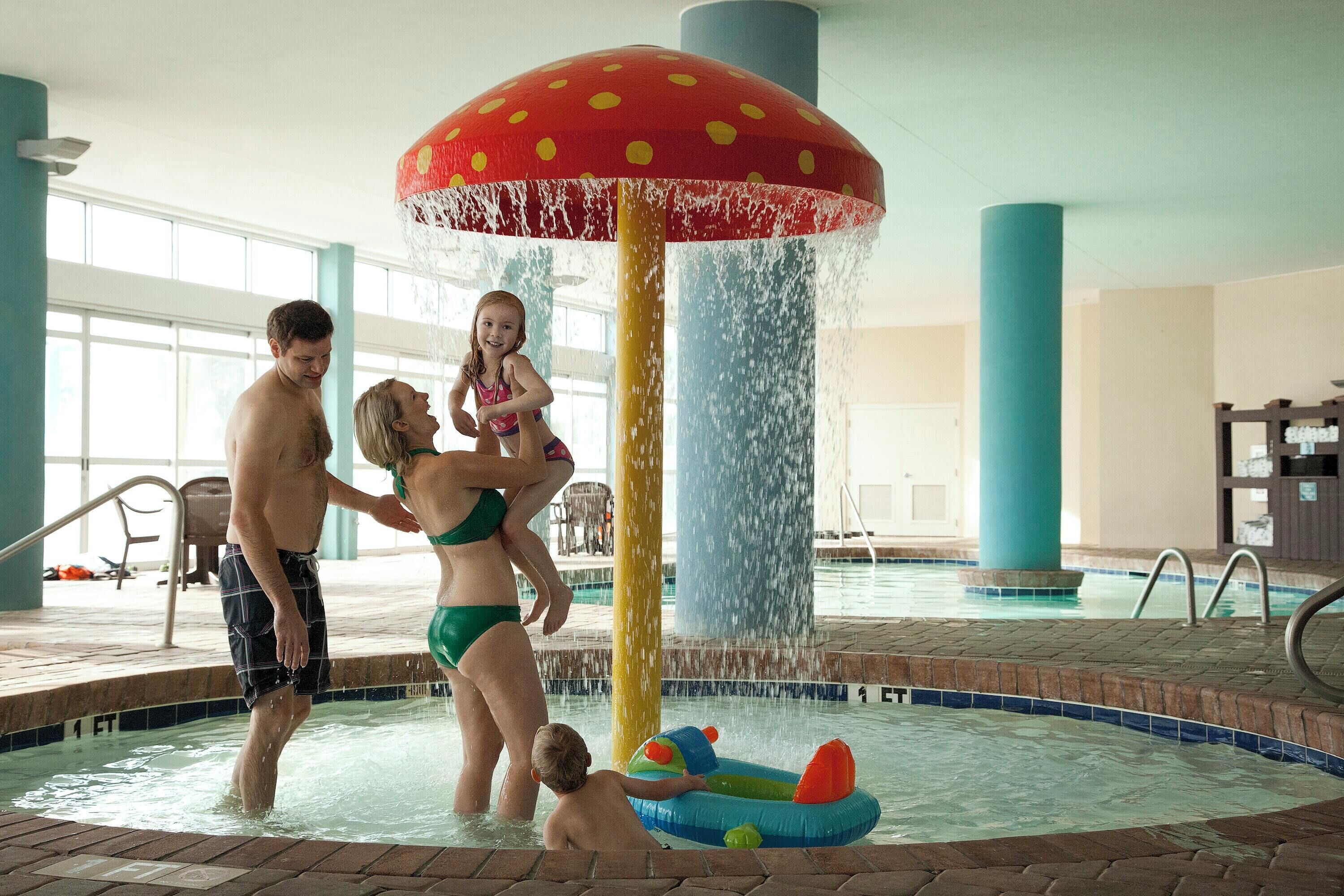 2 indoor pools, outdoor pool