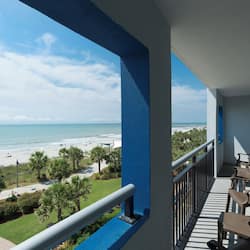 Oceanfront Two Bedroom Condo F | Terrace/patio