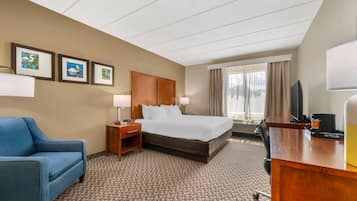 Pillow-top beds, in-room safe, desk, blackout curtains