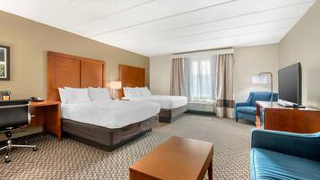 Suite, Multiple Beds, Non Smoking | Pillow-top beds, in-room safe, desk, blackout curtains