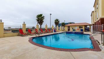 Seasonal outdoor pool