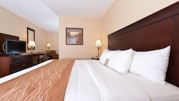Desk, iron/ironing board, free WiFi, bed sheets