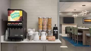 Free daily full breakfast
