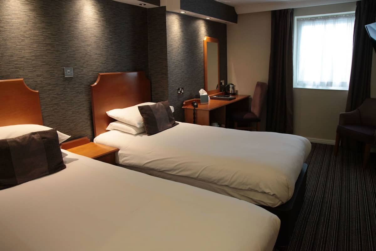 Desk, iron/ironing board, free WiFi, bed sheets