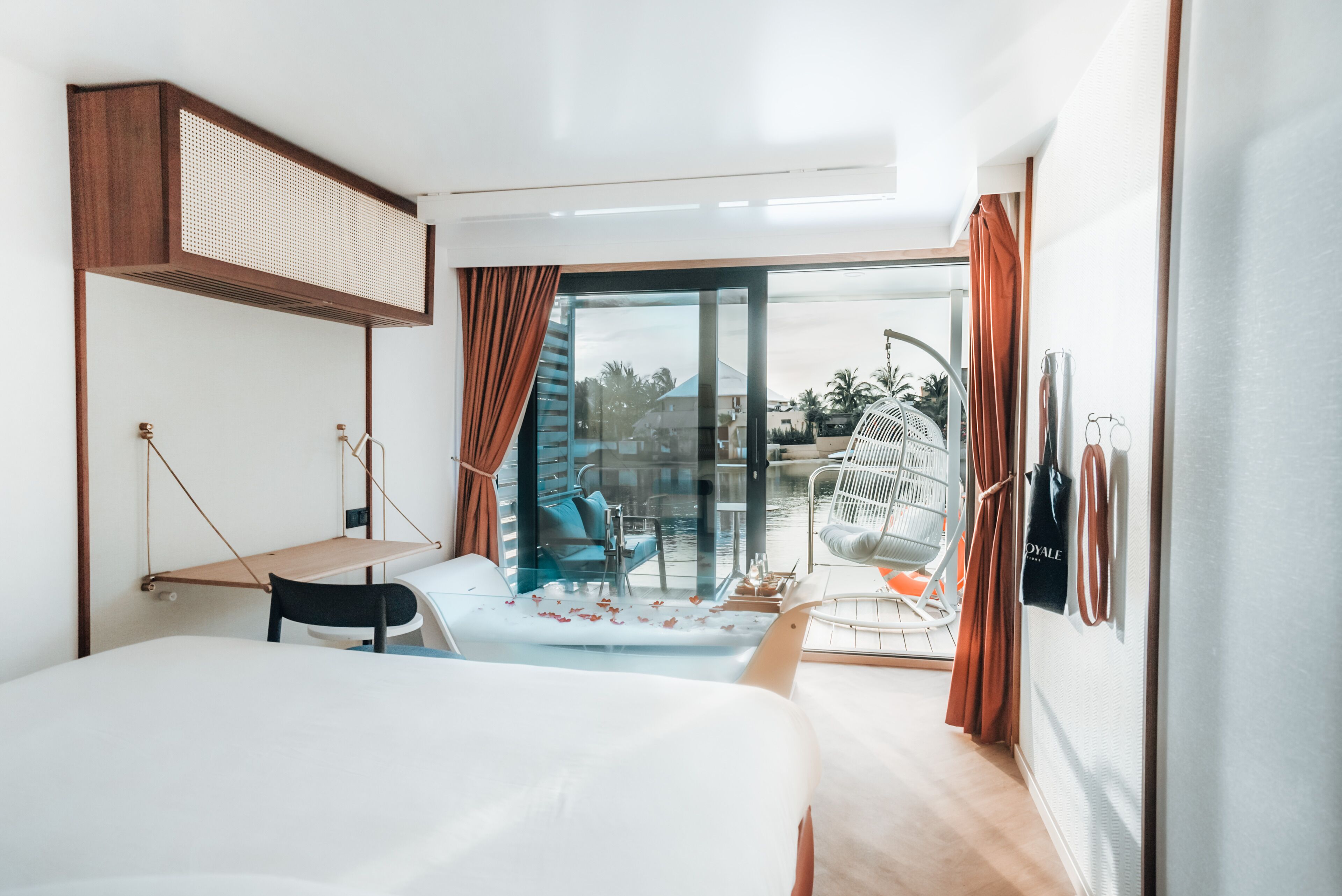 Uitzicht vanuit de kamer