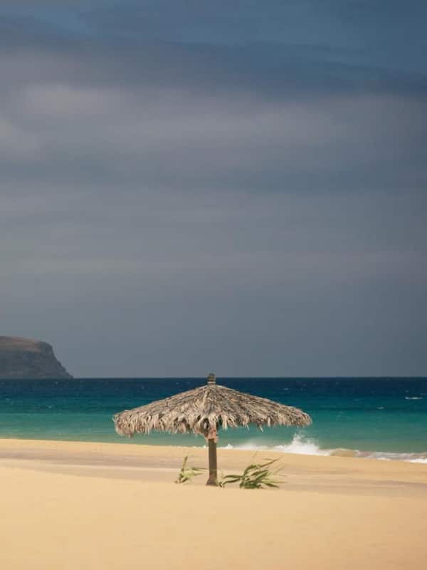 Accommodatie ligt op het strand