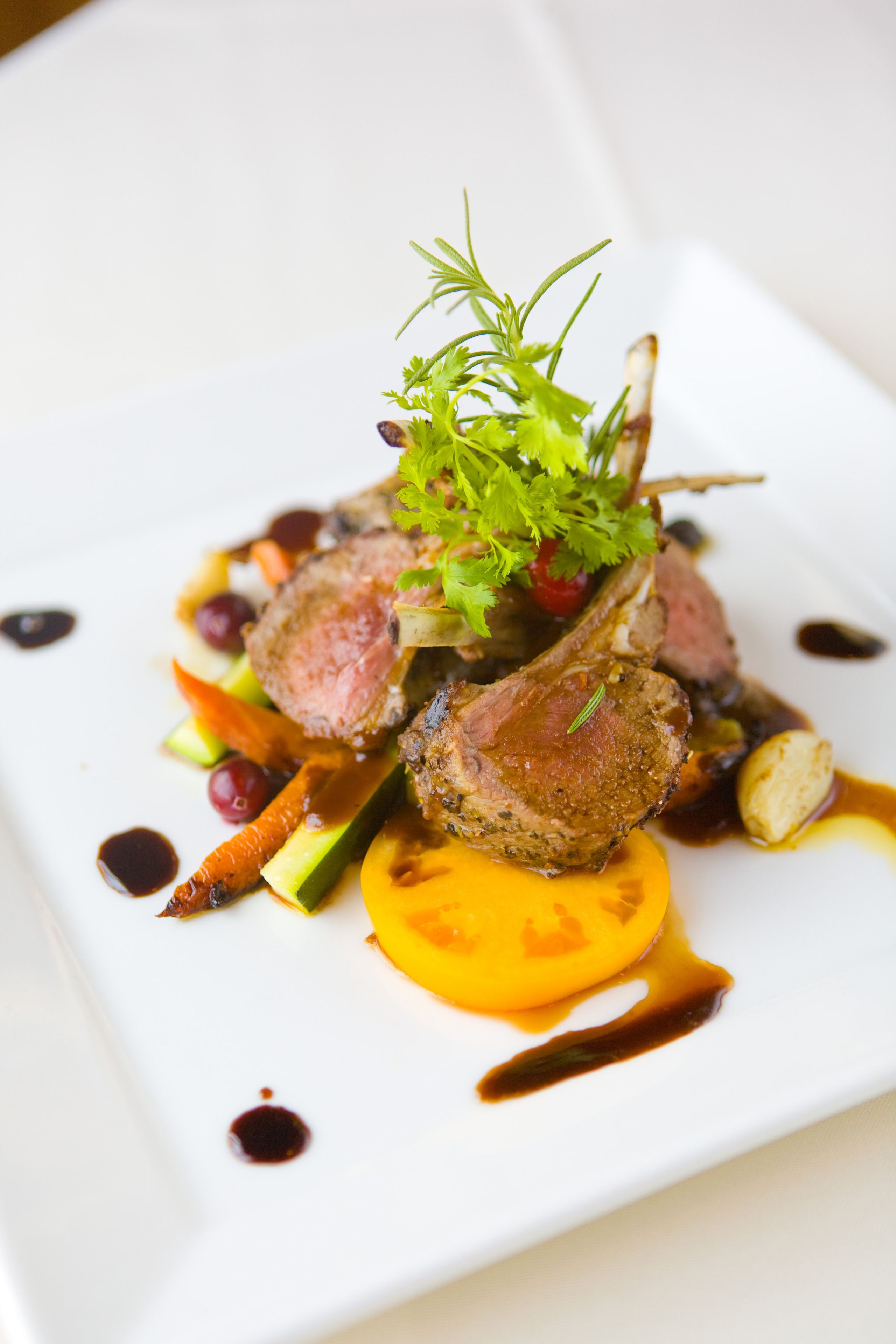 lunch and dinner served