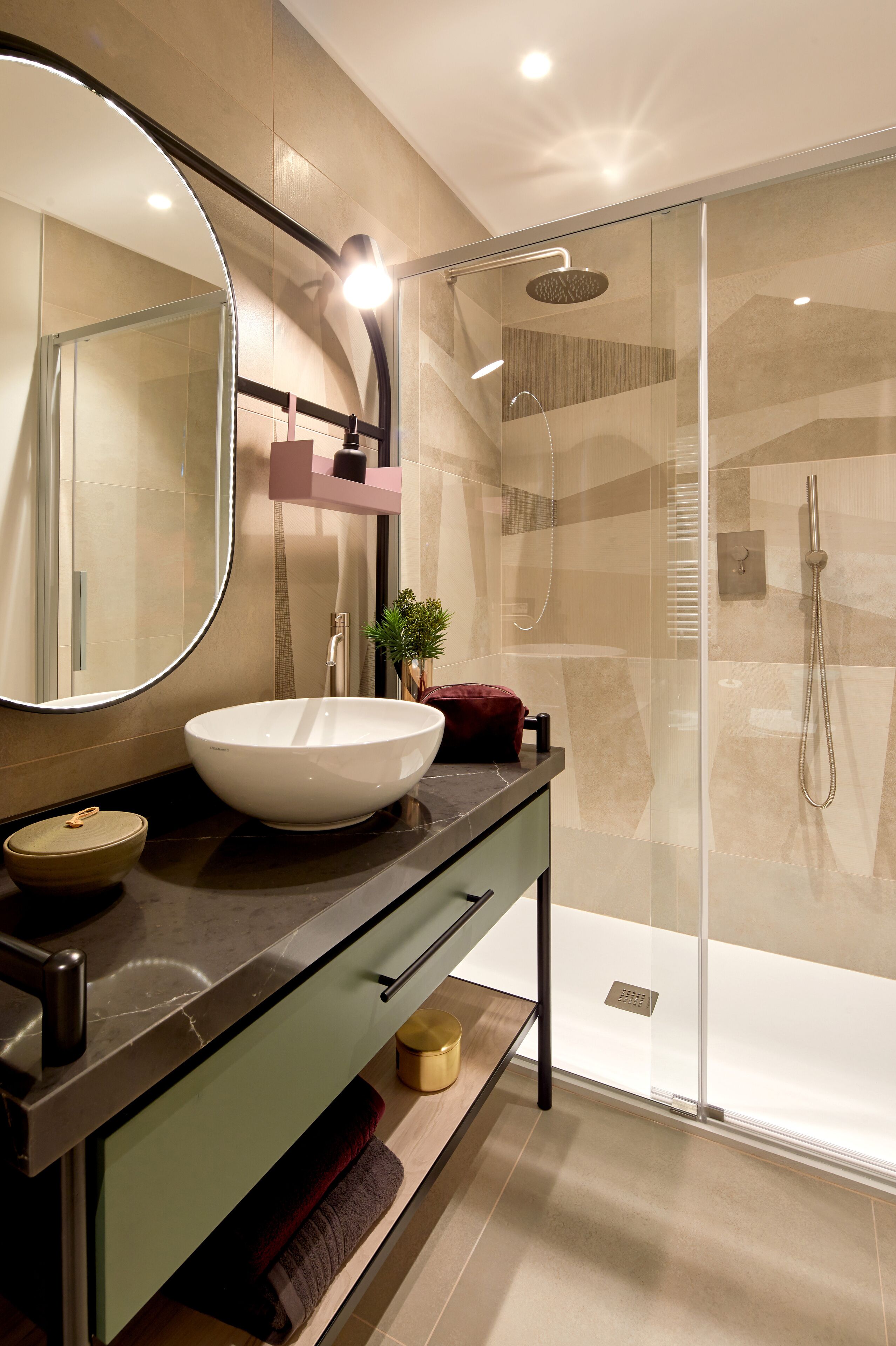 eco-friendly toiletries, hair dryer, bidet, towels