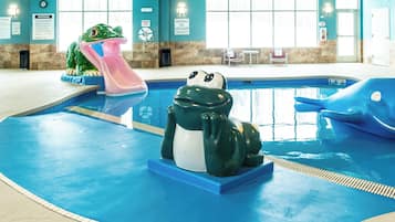Indoor pool, open 7:00 AM to midnight, sun loungers