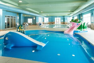 Indoor pool, open 7:00 AM to midnight, sun loungers