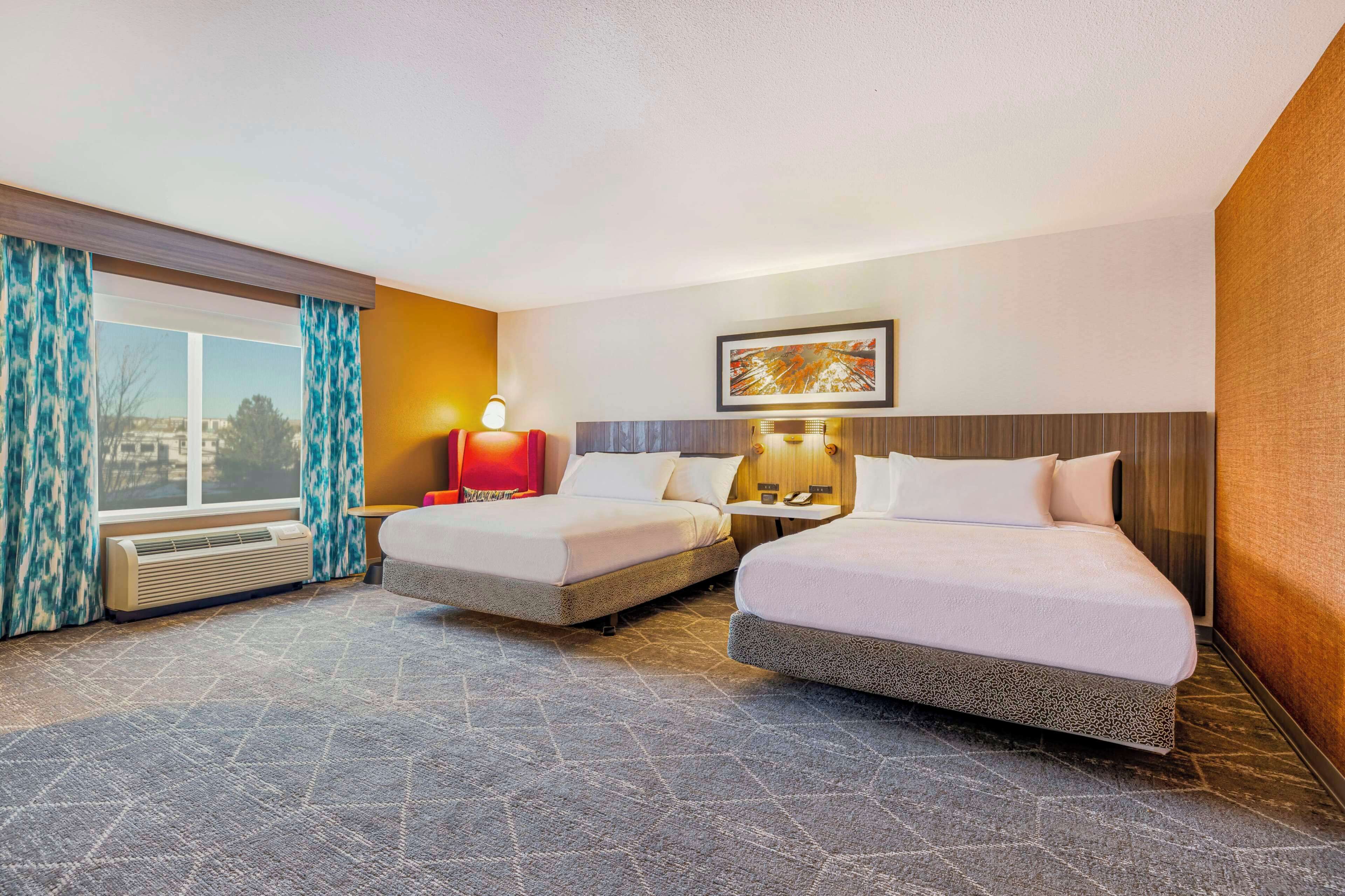 desk, laptop workspace, iron/ironing board, free cots/infant beds