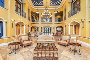 Zona de estar del vestíbulo