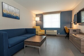 Suite, 1 King Bed with Sofa bed (Extra Living Area)