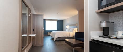 In-room safe, laptop workspace, soundproofing, iron/ironing board