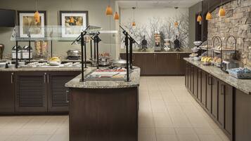 Frokostbuffé er inkludert hver dag