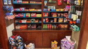 A snack aisle with various packaged snacks and beverages. - Staybridge Suites Fayetteville/Univ Of Arkansas by IHG (Fayetteville)