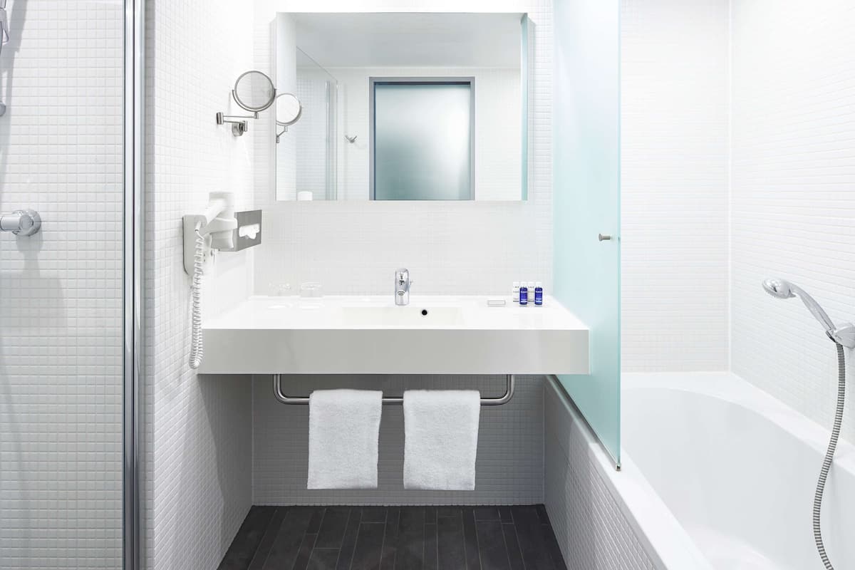 executive room, 1 queen bed (sofabed) | hypo-allergenic bedding, down duvets, minibar, in-room safe