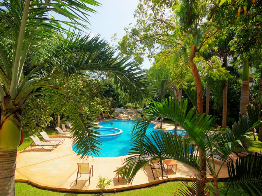 Overnattingsstedets uteområder