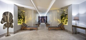 Un sauna, baño turco, baño turco/hammam, tratamientos faciales