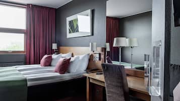 Double Room (Spa is not included) | Desk, blackout drapes, iron/ironing board, free WiFi