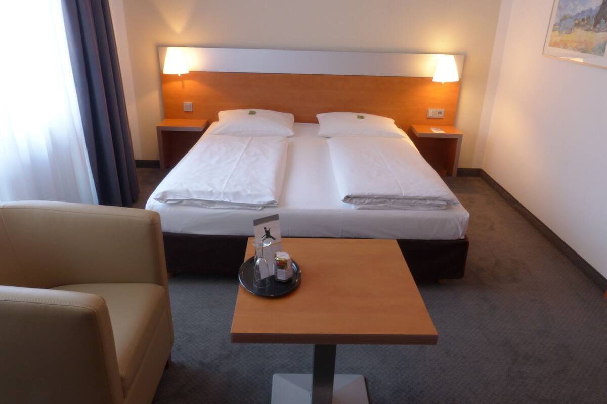 Superior Double Room | Hypo-allergenic bedding, in-room safe, desk, blackout curtains