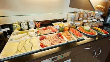 Daily buffet breakfast (EUR 12.00 per person)