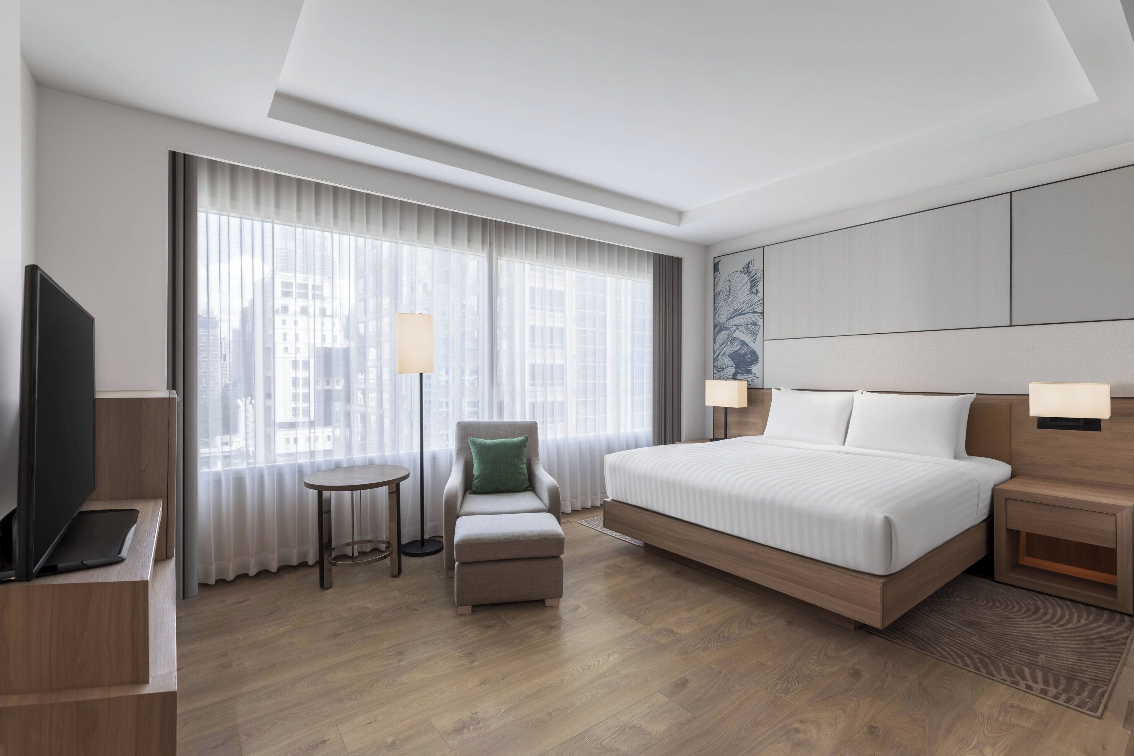 Room, 1 King Bed | Premium bedding, in-room safe, desk, laptop workspace